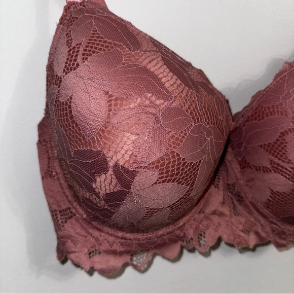 NWT Adrienne Vittadini Studio Everyday Bra Size 40DDD rose color - Picture 2 of 8